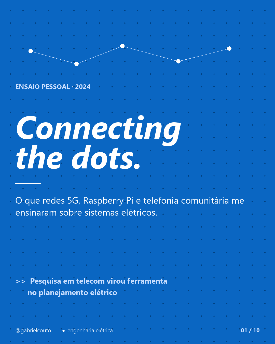 Slide 1 — Connecting the dots